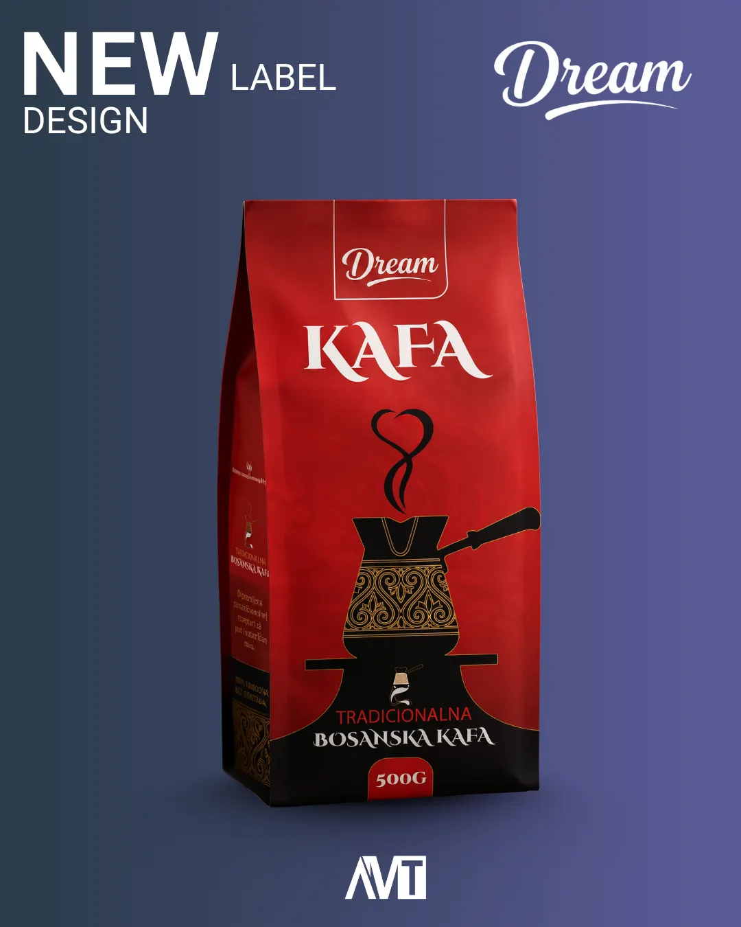 Dream Coffee Verpackungsdesign 1