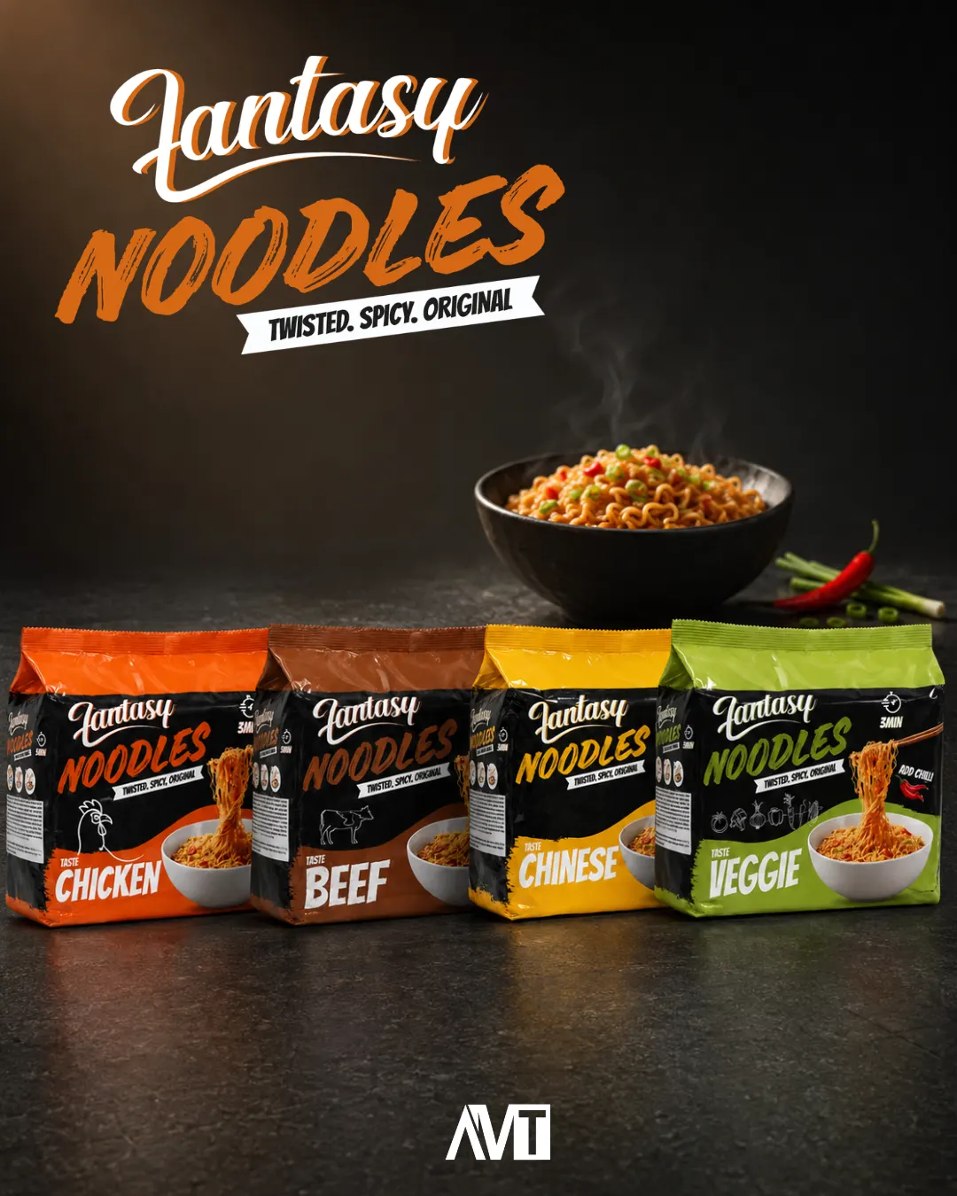 Fantasy Noodles Verpackungsdesign 2