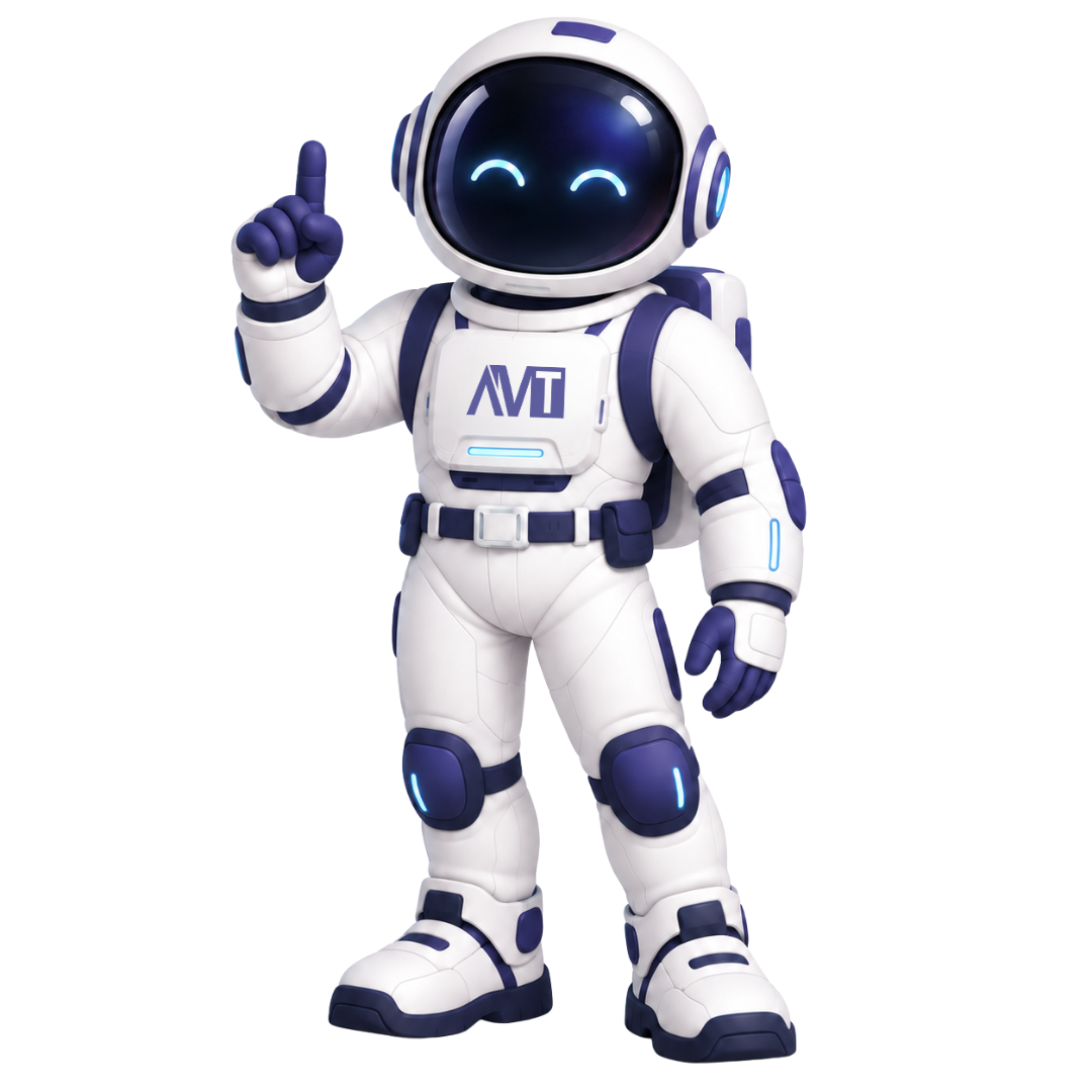 AMT-Astronaut für Social Media