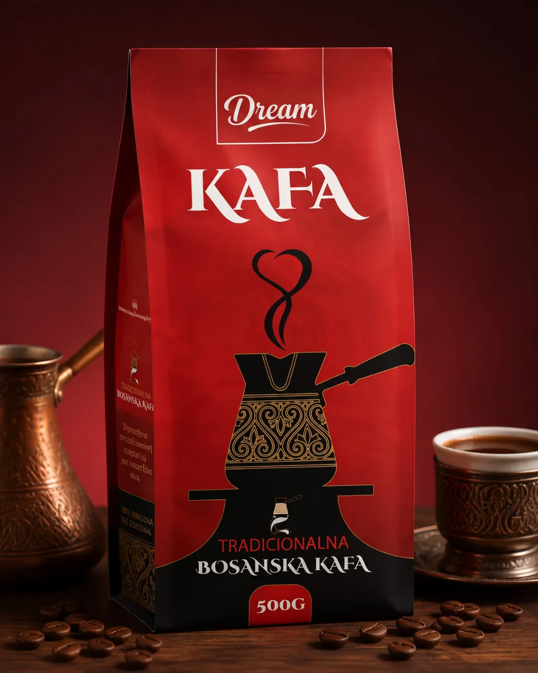 Dream Coffee Verpackungsdesign 2