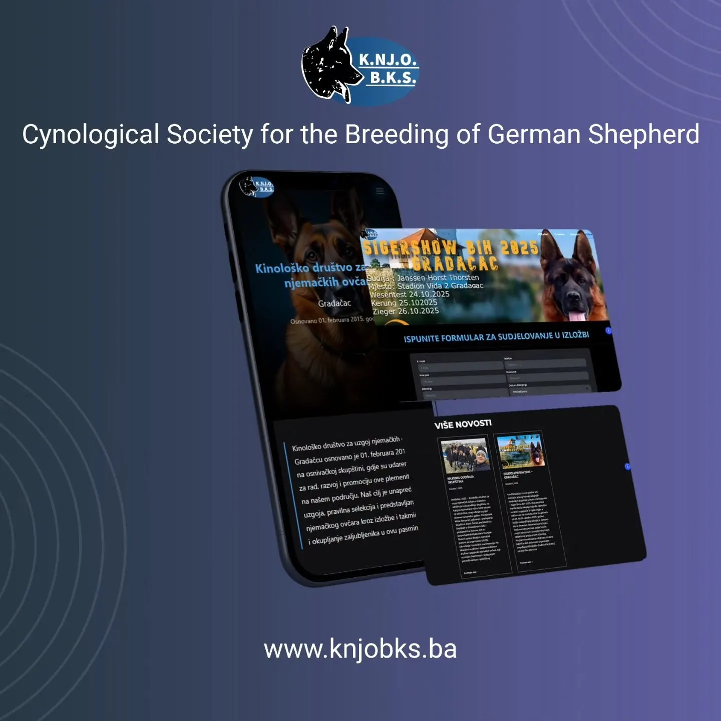 KNJOBKS Website – Projektansicht 2