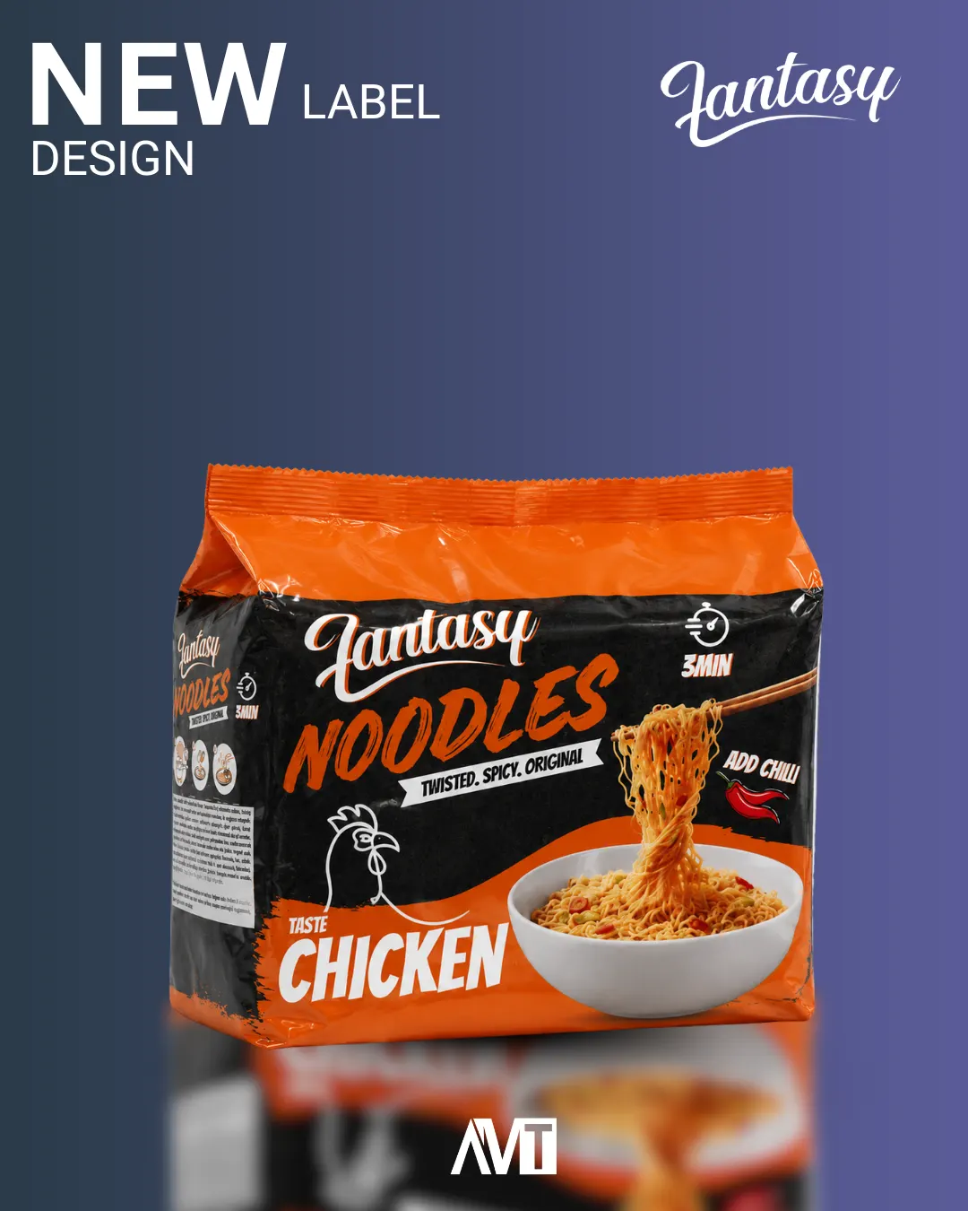 Fantasy Noodles Verpackungsdesign 1