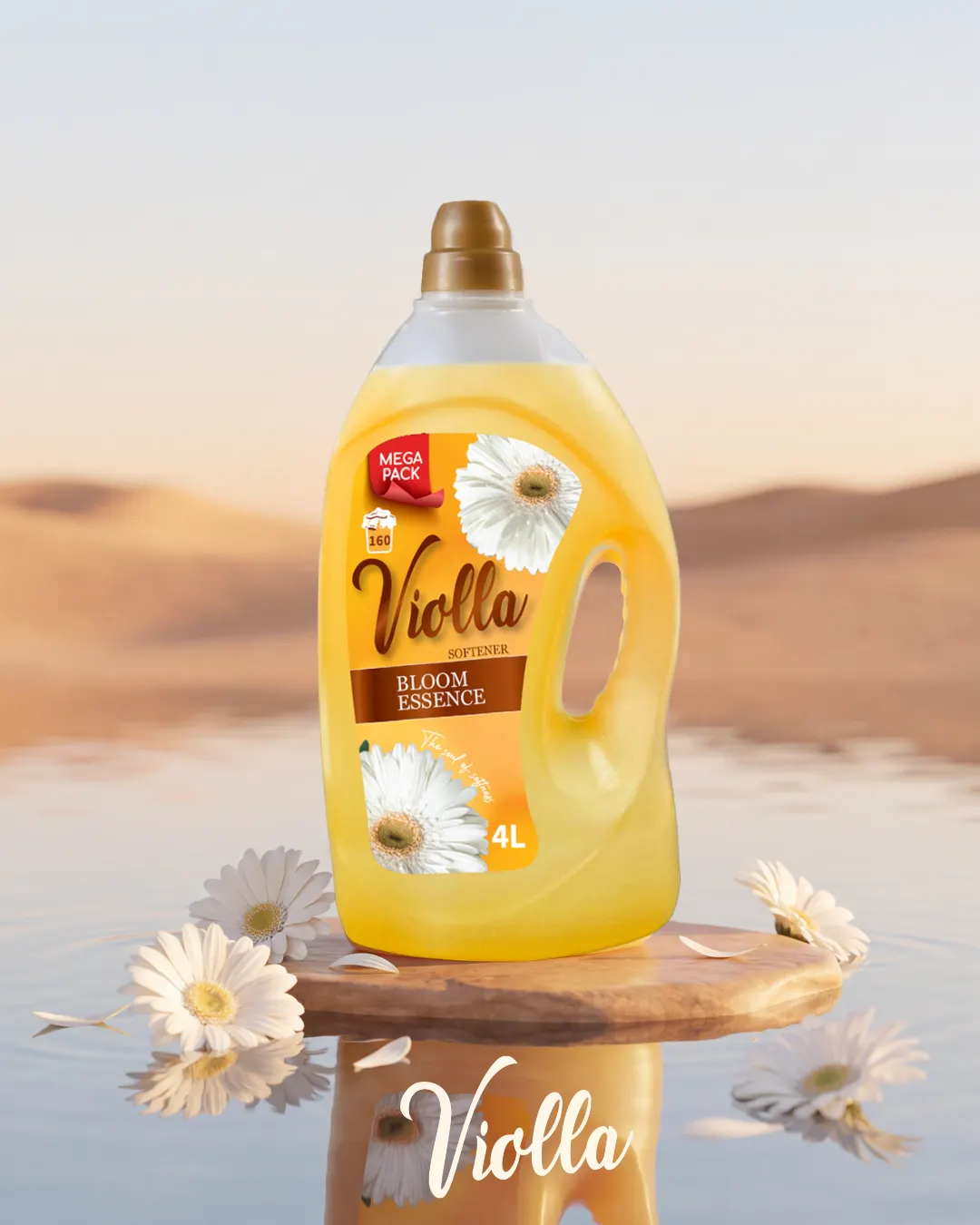 Violla 4L Weichspüler-Verpackungsdesign